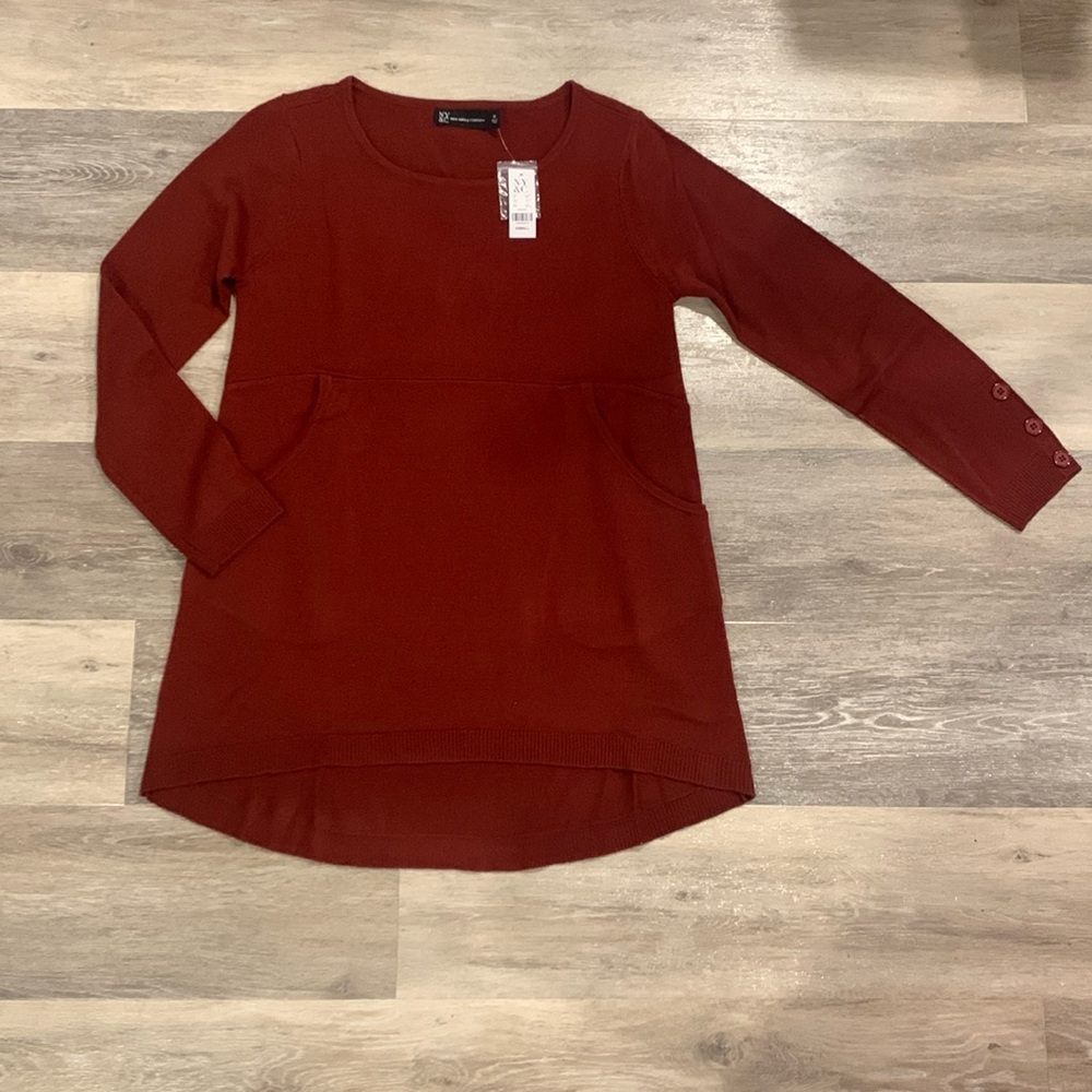 NWT NY&C tunic sweater dress ladies XS